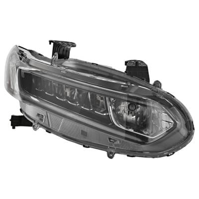 Headlight Compatible With 2018-2022 Honda Accord 1.5L 2.0L I4 L15be K20c4 Lfa Right Passenger Side thumbnail 6