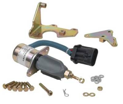 Fuel Shut Off Solenoid Compatible With 1994-1998 Dodge Ram 2500 3500 Cummins 5.9L 6Bt Diesel thumbnail 6