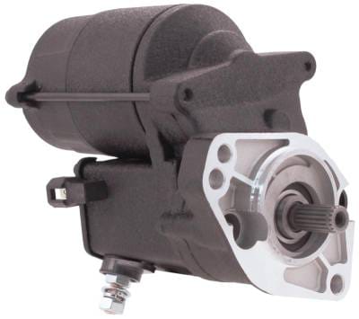 12V Black Starter Motor Compatible With 1994-2006 Harley-Davidson Flhr Road King Flhtc Electra Glide thumbnail 2