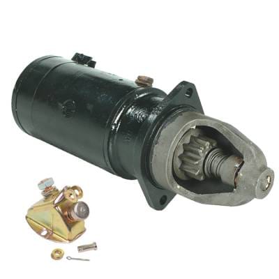 6V Starter And Solenoid Kit Compatible With International Cub Lo-Boy Tractor Ihc C-60 Gas 1955-1964 thumbnail 2