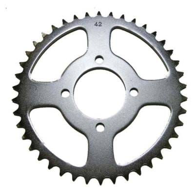 Rear Drive Sprocket 42T 520 Chain Steel Compatible With Kawasaki Lt 160 Quadrunner Lt 230 Quadsport thumbnail 3