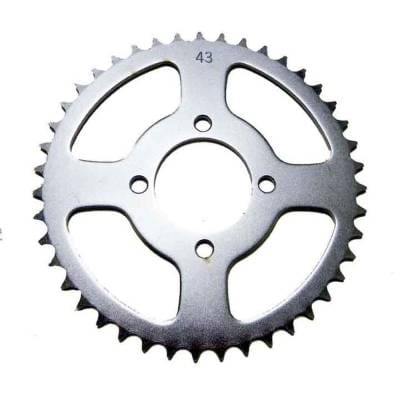 Rear Drive Sprocket 43T 520 Chain Steel Compatible With Kawasaki Lt 160 Quadrunner Lt 230 Quadsport thumbnail 4