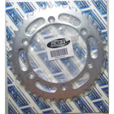Rear Drive Sprocket 43T 520 Chain Steel Compatible With Suzuki Pe 175 Pe 250 Rm 250 (Early) Rm 400 thumbnail 3
