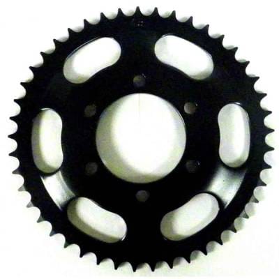 Rear Drive Sprocket 45T 428 Chain Steel Compatible With Yamaha Xt 225 Serow Tt-R 225 Tt 225 Ty 250 thumbnail 3