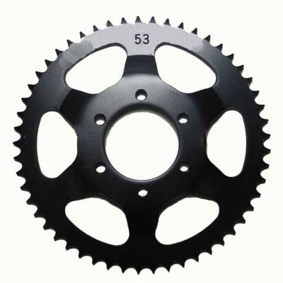 Rear Drive Sprocket 53T 428 Chain Steel Compatible With Yamaha Xt 225 Serow Tt-R 225 Tt 225 Ty 250 thumbnail 3