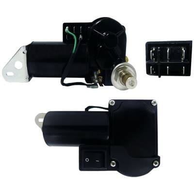 12V Rear Wiper Motor Compatible With Case 90Xt 95Xt Skid Steer Loader 580K 580L 580Sl 590L 590Sl thumbnail 4