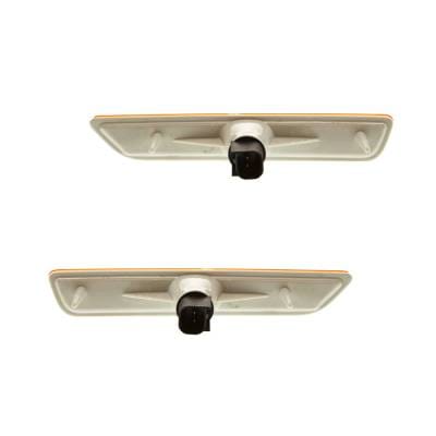 New Pair Of Side Marker Lights Compatible With Ford Mustang 2010-14 Ar3z-15A201-A Ar3z15a201a thumbnail 7