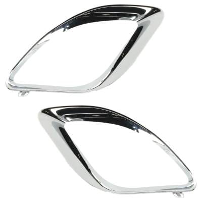 New Front Left And Front Right Grille Trim Compatible With Jeep Grand Cherokee Srt8 Grand Cherokee thumbnail 2