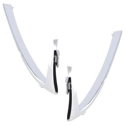 New Pair Of Grille Trim Compatible With Chevrolet Camaro Ls Camaro Lt 2014-2015 By Gm1213106 thumbnail 6