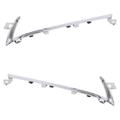 New Pair Of Grille Trim Compatible With Chevrolet Camaro Ls Camaro Lt 2014-2015 By Gm1213106 thumbnail 10