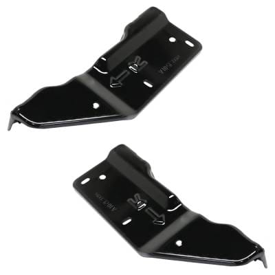 New Pair Of Inner Grille Bracket Compatible With Ford E-350 Super Duty Xlt 8 Cyl 5.4L E-150 Xlt 8 thumbnail 3