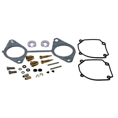 Carburetor Kit Compatible With 1982-1983 Mercury 40Hp 2.875 Bore Cross Flow Yamaha C40 2-Cyl thumbnail 2