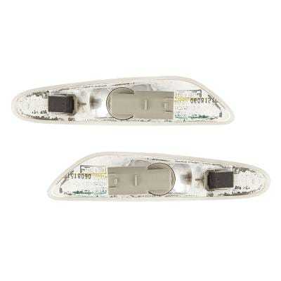 New Pair Side Marker Lights Compatible With Bmw 330I 335D 335I 328I 63137253325 63-13-7-253-326 thumbnail 8