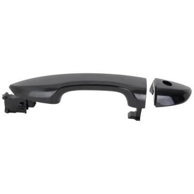 Front Driver Side Exterior Door Handle Compatible With 2014-2019 Toyota Corolla Smooth Black With thumbnail 10