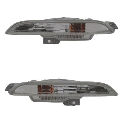 New Pair Of Daytime Running Lights Compatible With Honda Insight 1.3L 2010 2011 By Part Numbers thumbnail 2