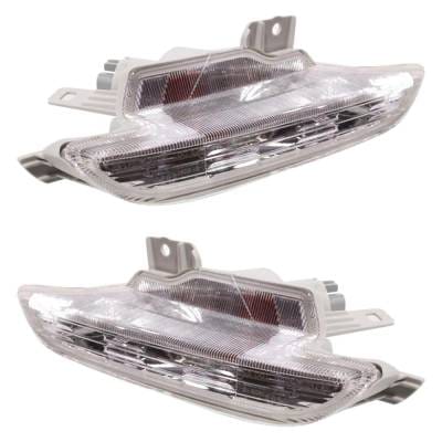 New Pair Of Daytime Running Lights Compatible With Honda Insight 1.3L 2010 2011 By Part Numbers thumbnail 6