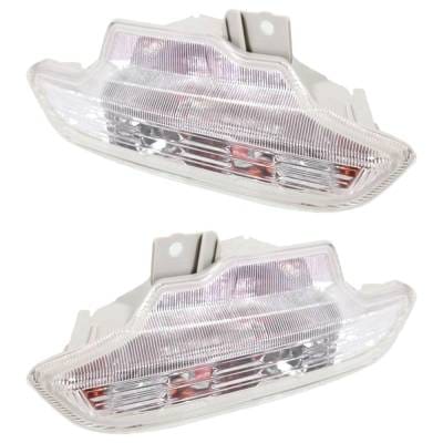 New Pair Of Daytime Running Lights Compatible With Honda Insight 1.3L 2010 2011 By Part Numbers thumbnail 8