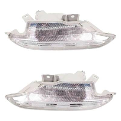 New Pair Of Daytime Running Lights Compatible With Honda Insight 1.3L 2010 2011 By Part Numbers thumbnail 12