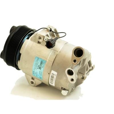 New 7-Groove Pulley A/C Compressor Compatible With Nissan Nv2500 Sv 6 Cyl 4.0L Pathfinder Silver
