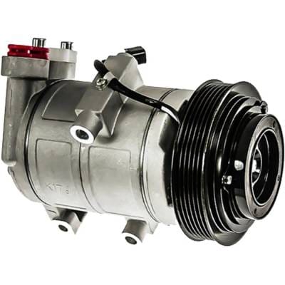 New 6-Groove Pulley A/C Compressor Compatible With Ford Mazda Mercury Escape Limited 6 Cyl 3.0L thumbnail 2