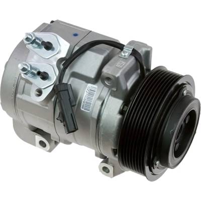 New 8-Groove Pulley A/C Compressor Compatible With Dodge Ram 3500 Big Horn 6 Cyl 6.7L 3500 Slt 6 Cyl