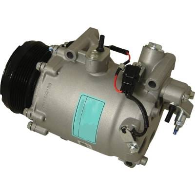 New 7-Groove Pulley A/C Compressor Compatible With Acura Honda Cr-V Ex-L 4 Cyl 2.4L Ilx Base 4 Cyl