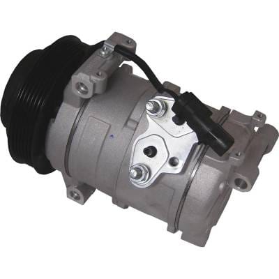 New 6-Groove Pulley A/C Compressor Compatible With Chrysler Dodge Pacifica Base 6 Cyl 4.0L Magnum Se