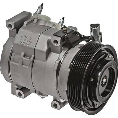 New 7-Groove Pulley A/C Compressor Compatible With Toyota Solara Se 4 Cyl 2.4L Highlander Base 4 Cyl