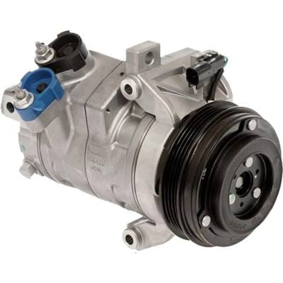 New 4-Groove Pulley A/C Compressor Compatible With Ford Lincoln F-150 Stx 6 Cyl 3.7L Expedition El