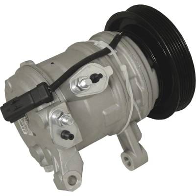 New 6-Groove Pulley A/C Compressor Compatible With Dodge Jeep Mitsubishi Ram 1500 St 8 Cyl 4.7L