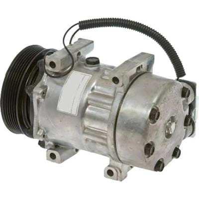 New 6-Groove Pulley A/C Compressor Compatible With Dodge Jeep Dakota Ws 4 Cyl 2.5L Cherokee Country thumbnail 2