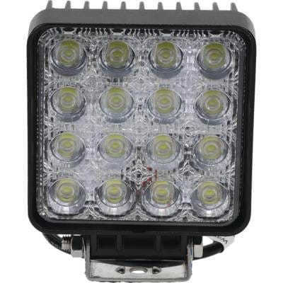 Led 48 Watt Square Flood Beam Work Light Compatible With Tractor Combine Excavator Loader Truck Atv thumbnail 3