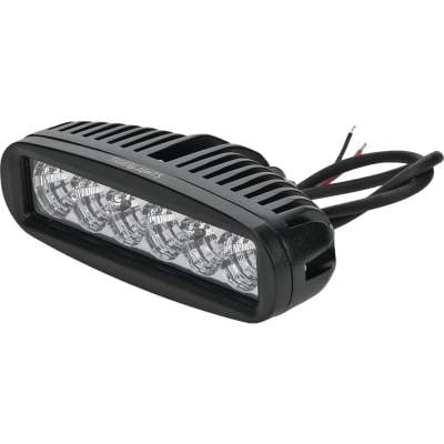 Led 18 Watt Slim Rectangular Flood Beam Work Light Compatible With Tractor Combine Excavator Loader thumbnail 2