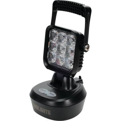 Led Magnetic Rechargeable Work Light And Flashing Amber Beacon Compatible With Tractor Truck Farm thumbnail 2