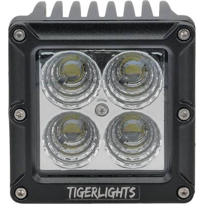 Led Flood Light 16 Watt 900 Lumens 3 Inch Square Compact Compatible With 12V 24V Truck Tractor Boat thumbnail 3