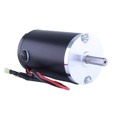 New Salt Spreader Motor Compatible With Fisher Steel Caster 2000-2025 Salt Spreaders By Part Numbers