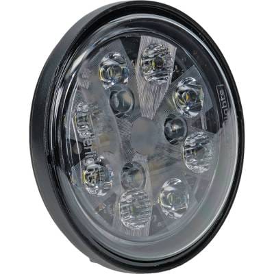 Led Sealed Round Hi/Lo Beam 24W Compatible With 2350 2550 2750 2950 3040 3140 3150 4000 Tractor 2200