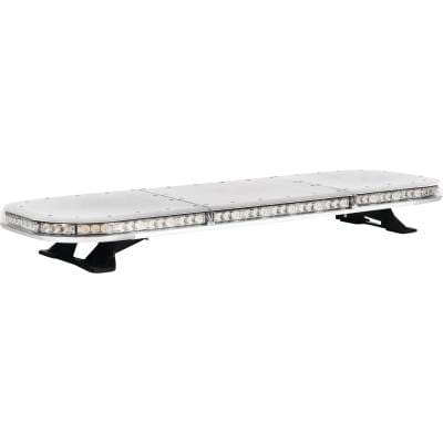 Led Amber Multi Function Warning Light Bar 34 Inch 17 Patterns 360 Degree Compatible With 12-24 Volt