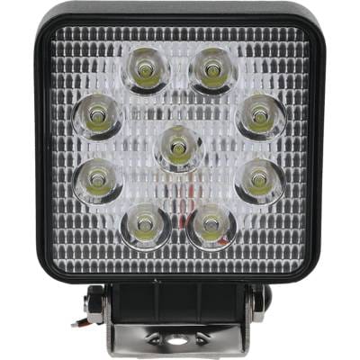 Led 27 Watt Square Spot Beam Work Light Compatible With Tractor Combine Excavator Loader Truck Atv thumbnail 3