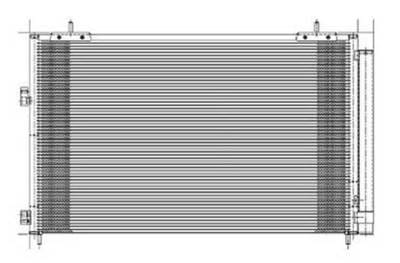 New A/C Condenser Compatible With 2013-2018 Toyota Rav4 2.5L L4 To303025 88460-42110 8846042110 thumbnail 4