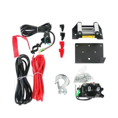 Complete Winch Kit Assembly Compatible With Honda Kawasaki Yamaha Polaris Arctic Cat Can-Am thumbnail 11