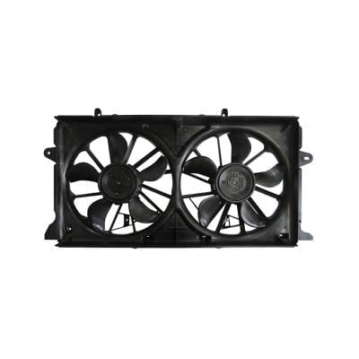 Dual Radiator & Condenser Fan Compatible With 2014-2018 Cadillac Chevrolet Gmc Tahoe Sierra 1500 thumbnail 5
