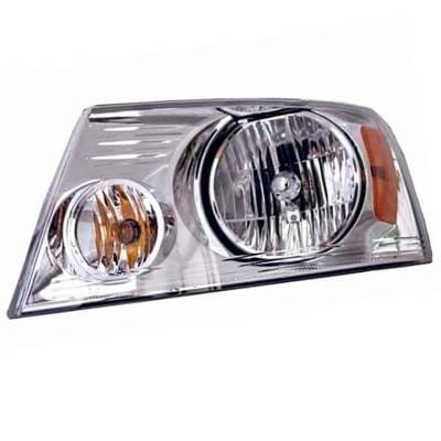 Headlight Assembly Left Driver Side Compatible With Ford Clear Lens OEM 7L3z-13008-Ga Direct Fit thumbnail 3
