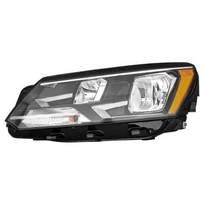 Headlight Assembly Left Driver Side Compatible With 2016-2019 Volkswagen Passat Sedan Clear Lens OEM thumbnail 2