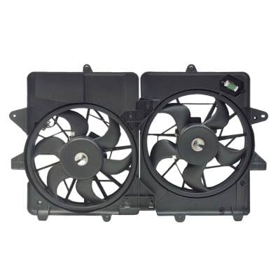 Dual Radiator And Condenser Fan Assembly Compatible With 2005-2012 Ford Mercury Mariner Hybrid Sport thumbnail 4