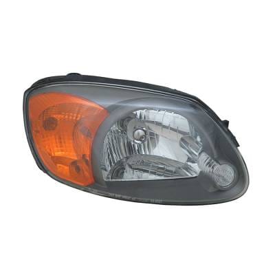 Headlight Assembly Right Passenger Side Compatible With 2003-2006 Hyundai Accent Halogen Clear Lens thumbnail 4
