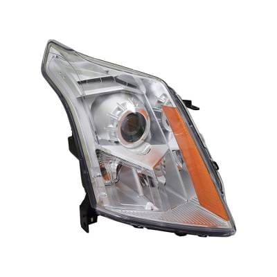 Headlight Assembly Right Passenger Side Compatible With 2014-2016 Cadillac Srx Halogen Clear Lens thumbnail 4