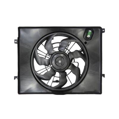 Dual Radiator And Condenser Fan Compatible With 2011-2013 Hyundai Kia Sonata Hybrid Optima Hybrid thumbnail 4