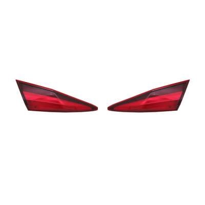 New Inner Tail Light Pair Compatible With Honda Civic Sedan 2016 34150-Tba-A01 34155Tbaa01 thumbnail 4