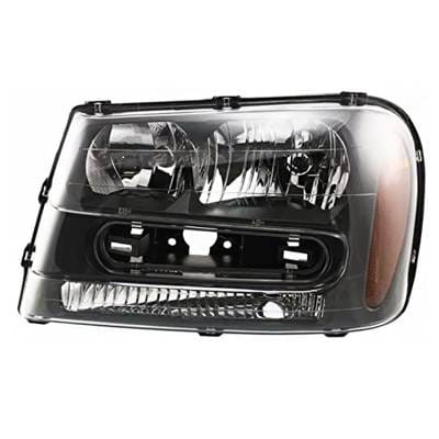 Headlight Assembly Left Driver Side Compatible With 2002-2009 Chevrolet Trailblazer Ltz Sport thumbnail 2